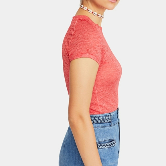 FREE PEOPLE CREWNECK TSHIRT SIZE M - Picture 3 of 6